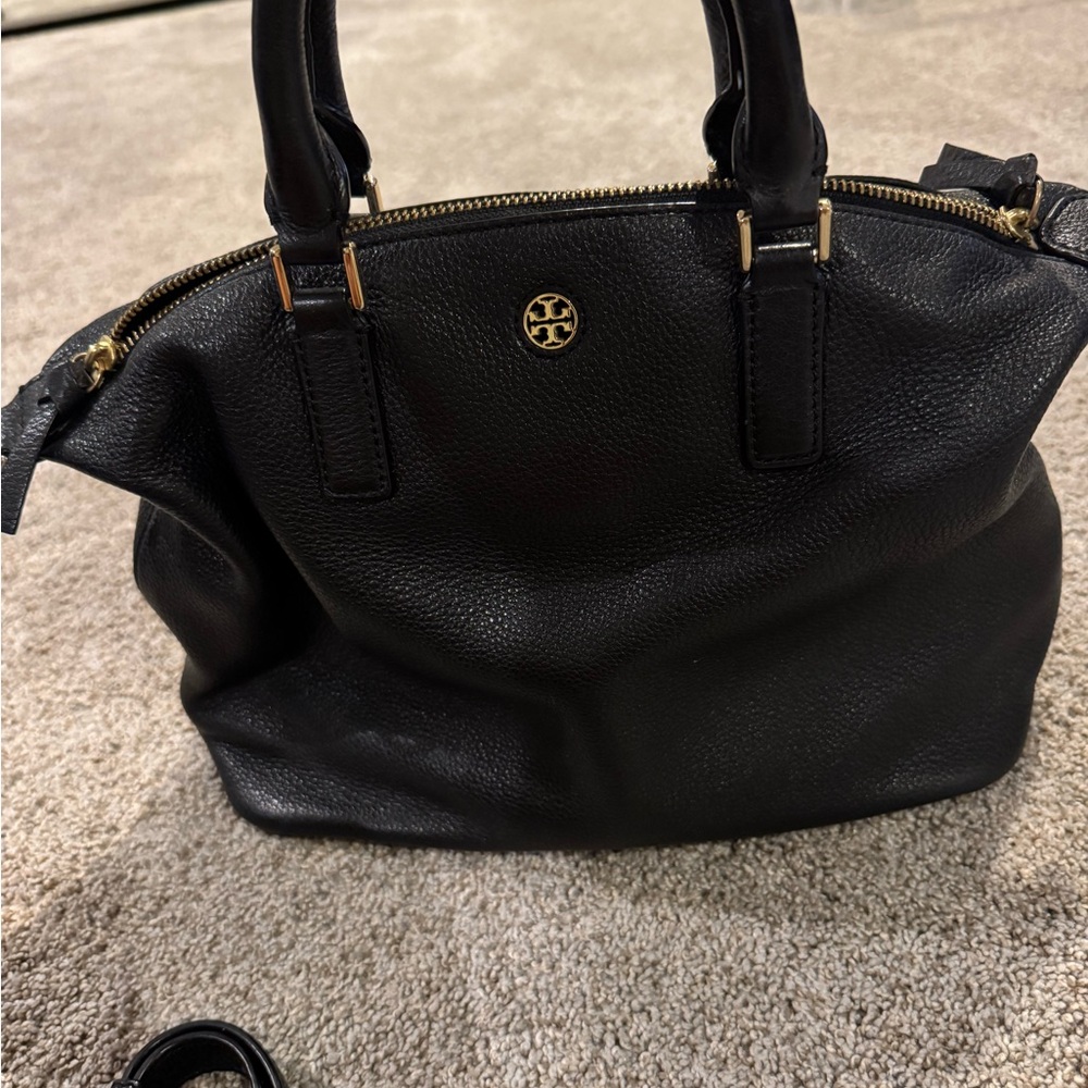 Black Tory Burch satchel bag